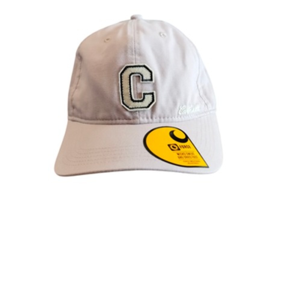 Carhartt Hat Cap Strap Back Canvas C Patch Beige Force Sweatband Mens One Size‎